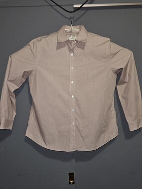 Orvis Women's Button-Down Shirt in Tan Size 16